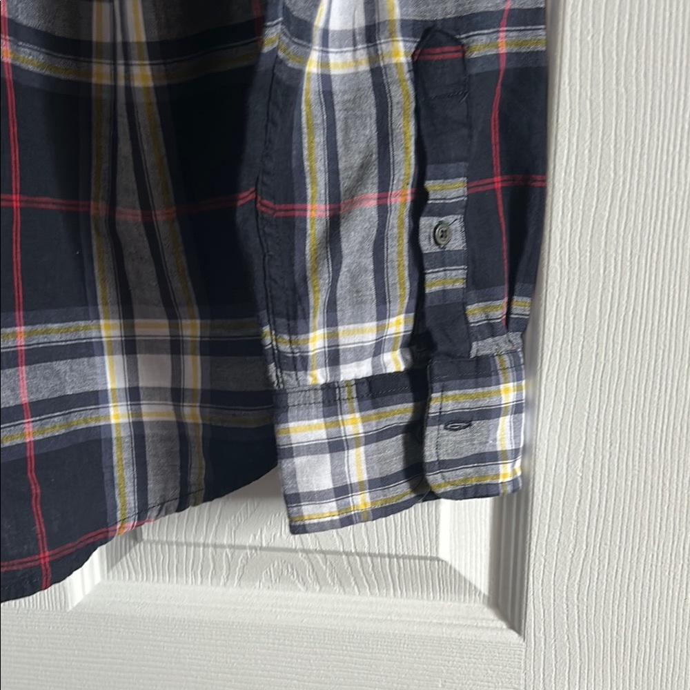 New Joe Fresh Multicolor Plaid Shirt Size XL - Picture 3 of 4